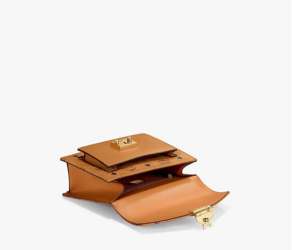 Túi MCM Patricia Satchel In Visetos Cognac MWEAAPA02CO001 - Ảnh 3