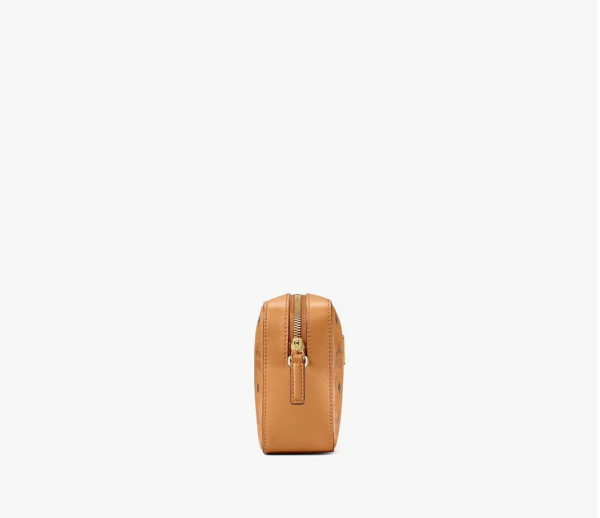 Túi MCM Camera Bag In Visetos Original Cognac MWRAAVI03CO001 - Ảnh 5