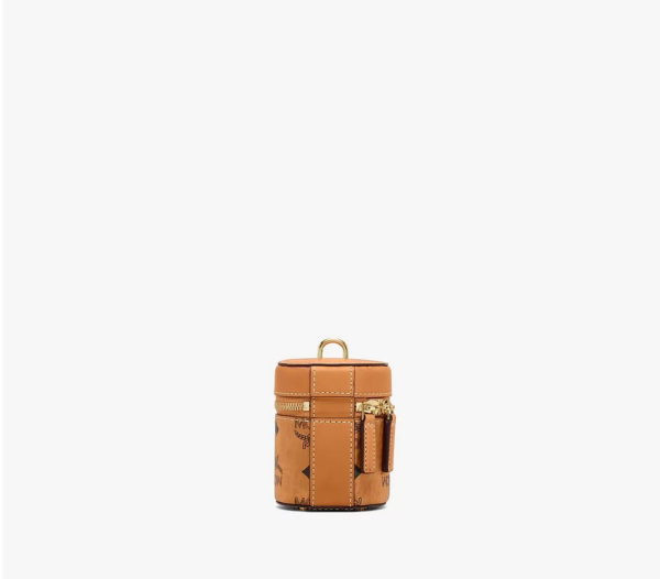 Túi MCM Cylinder Crossbody In Visetos Cognac MWRAACG03CO001 - Ảnh 3