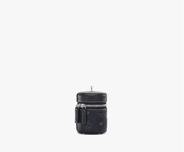 Túi MCM Cylinder Crossbody In Visetos Black MWRAACG03BK001 - Ảnh 5