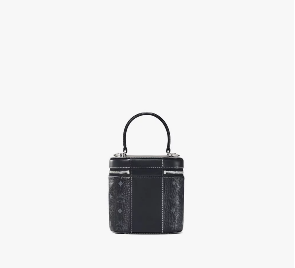 Túi MCM Cylinder Crossbody In Visetos Black MWRAACG01BK001 - Ảnh 3
