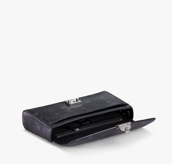 Túi MCM Millie Crossbody In Visetos Black MWRAAME01BK001 - Ảnh 4