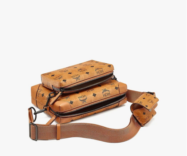 Túi MCM Soft Berlin Crossbody Cognac MMRBSBF05CO001 - Ảnh 3