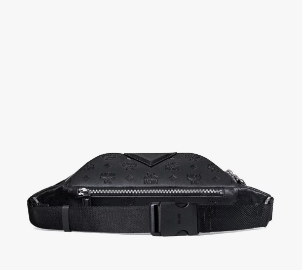 Túi MCM Fursten Belt Bag Leather Black MMZAAFI07BK001 - Ảnh 2