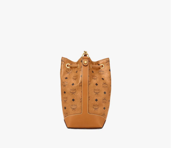 Túi MCM Soft Berlin Drawstring Bag Cognac MWDAABF02CO001 - Ảnh 5