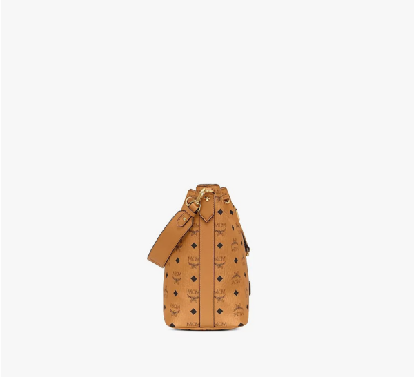 Túi MCM Essential Drawstring Bag Original Cognac MWDAASE02CO001 - Ảnh 5
