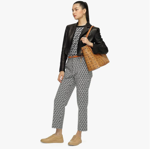 Túi MCM Medium Reversible Liz Shopper Cognac MWPCSVI01CO001 - Ảnh 2
