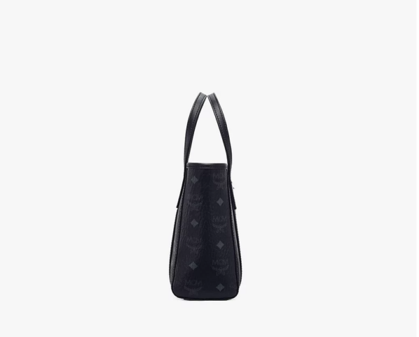 Túi MCM Mini Toni Shopper In Visetos Black MWPAATN04BK001 - Ảnh 3
