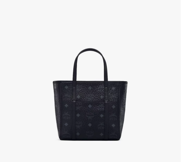 Túi MCM Mini Toni Shopper In Visetos Black MWPAATN04BK001 - Ảnh 5