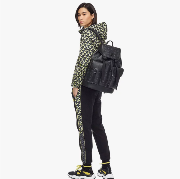 Túi MCM Brandenburg Backpack Black MMKCSBG01BK001 - Ảnh 2