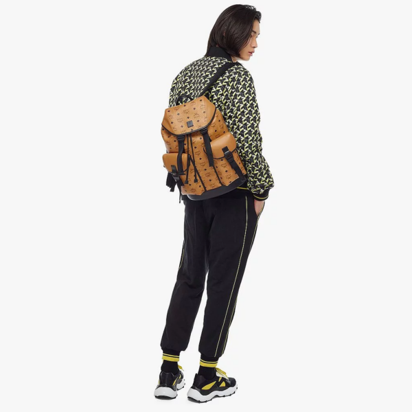Túi MCM Brandenburg Backpack Cognac MMKCSBG02CO001 - Ảnh 5
