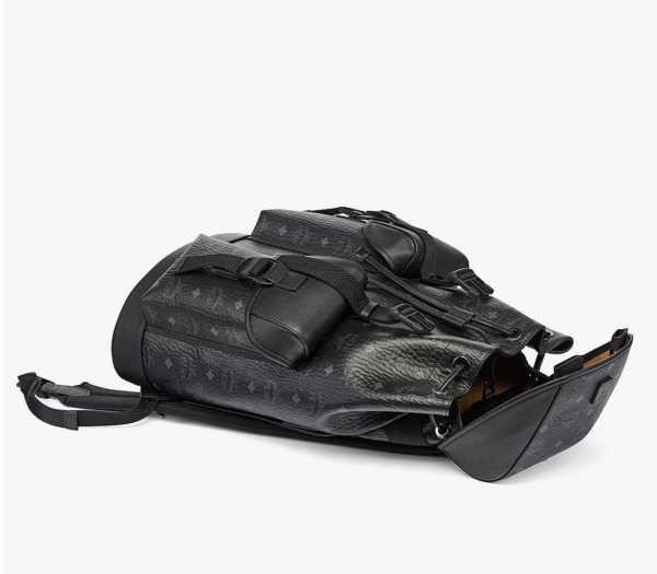 Balo MCM Brandenburg Backpack Black MMKCSBG02BK001 - Ảnh 4