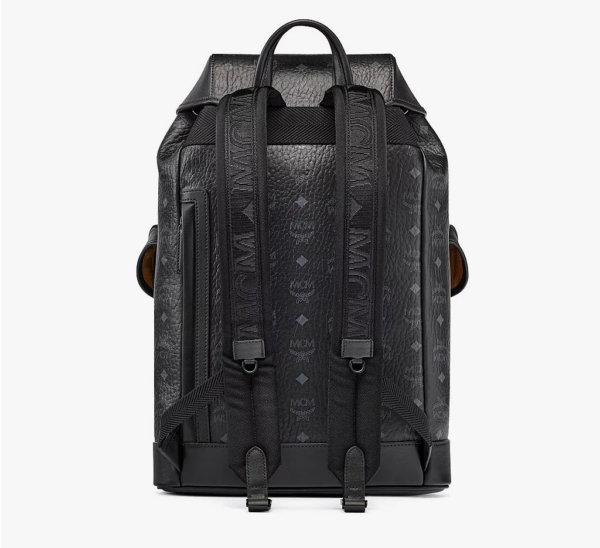 Balo MCM Brandenburg Backpack Black MMKCSBG02BK001 - Ảnh 3