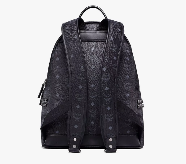 Balo MCM Stark Side Studs Backpack Black MMK6SVE38BK001 - Ảnh 3