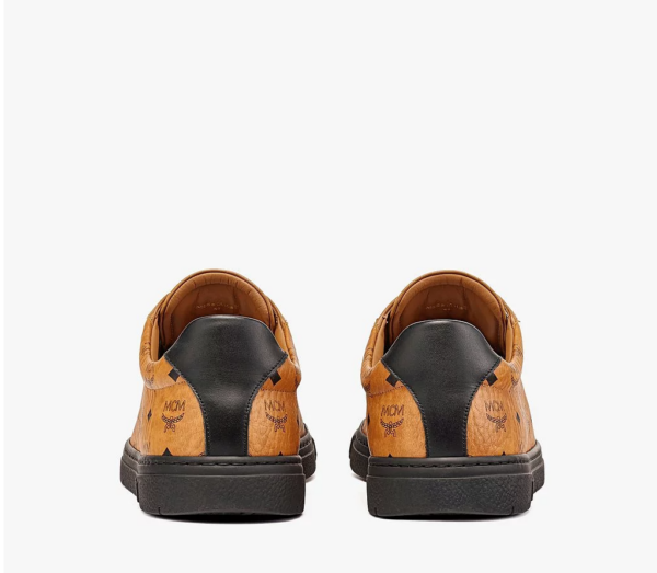 Giày MCM 41 IT Lo Sneakers Black Cognac MEXCSMM02BK041 - Ảnh 3