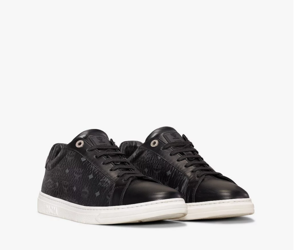Giày MCM 40 IT Terrain Lo Sneakers Black MEXAAMM11BK040 - Ảnh 4