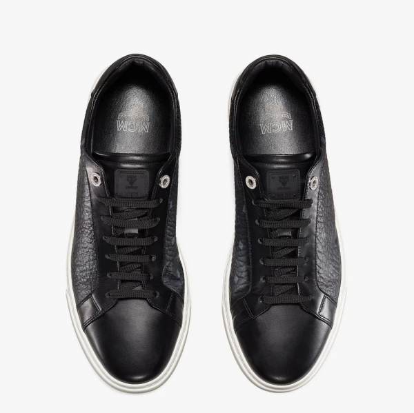 Giày MCM 40 IT Terrain Lo Sneakers Black MEXAAMM11BK040 - Ảnh 2