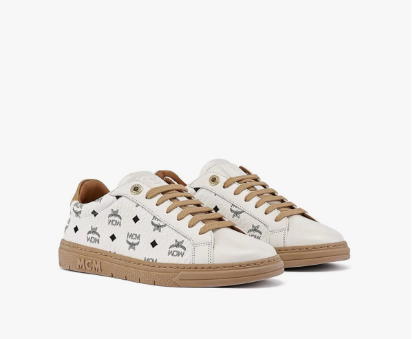 Giày MCM 41 IT Block Terrain Lo Sneakers Beige MEXCSMM05I6041 - Ảnh 5