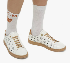 Alternative view of Giày MCM 41 IT Block Terrain Lo Sneakers Beige MEXCSMM05I6041