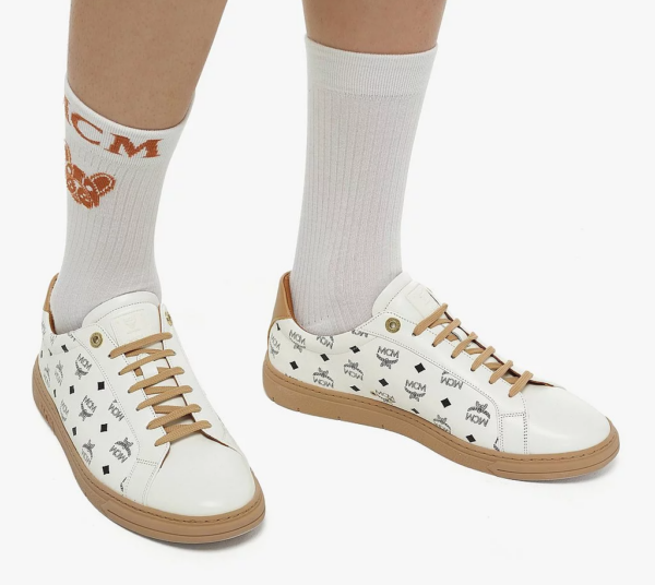 Giày MCM 41 IT Block Terrain Lo Sneakers Beige MEXCSMM05I6041 - Ảnh 2