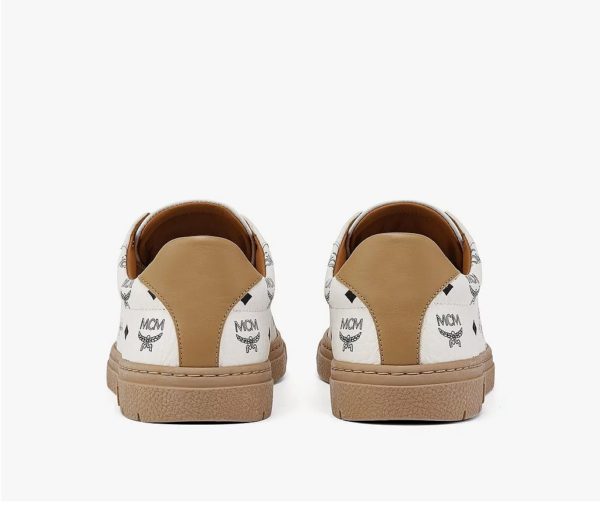 Giày MCM 41 IT Block Terrain Lo Sneakers Beige MEXCSMM05I6041 - Ảnh 4