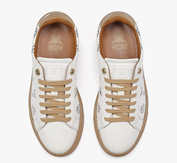 Giày MCM 41 IT Block Terrain Lo Sneakers Beige MEXCSMM05I6041 - Ảnh 3