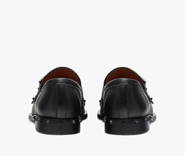 Giày MCM 39 IT Mena Loafer Leather Black MESBALM01BK038 - Ảnh 3