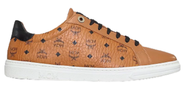 Giày MCM 35 IT Lo Sneakers Cognac MESCSMM23CO035