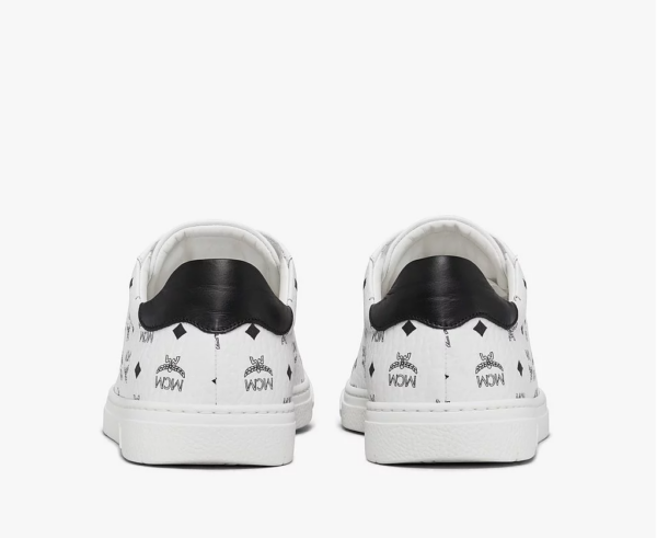 Giày MCM 36 IT Terrain Lo Sneakers White MESCSMM23WT036 - Ảnh 3
