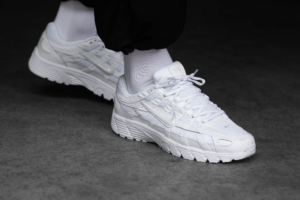 Alternative view of Giày Nike P-6000 'Triple White' CD6404-100