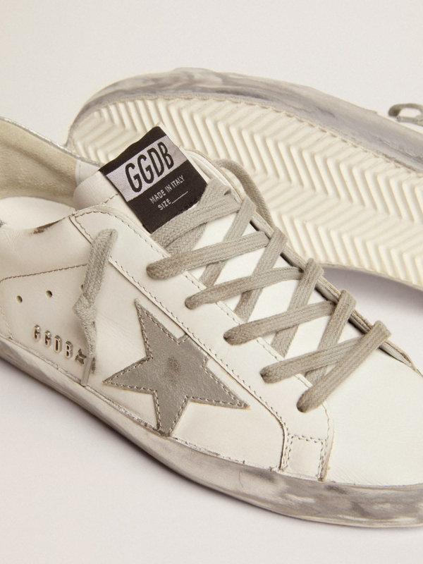 Giày Golden Goose WMNS Purestar 'White Silver' GWF00101 F003354 80185 - Ảnh 5