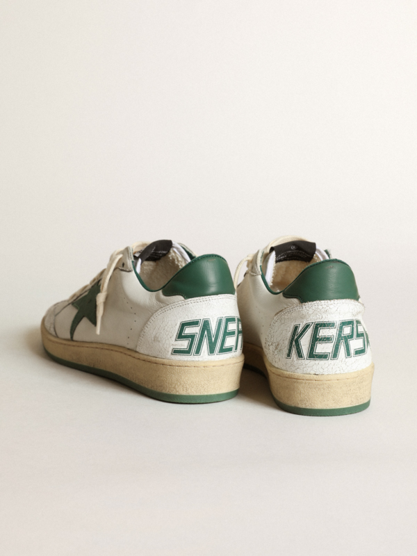 Giày Golden Goose Ball Star 'White Green' GMF00117-F000325-10502 - Ảnh 2