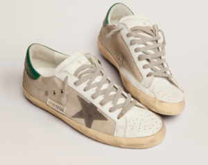 Alternative view of Giày Golden Goose Super-Star 'Beige Green' GMF00101-F002686-70215