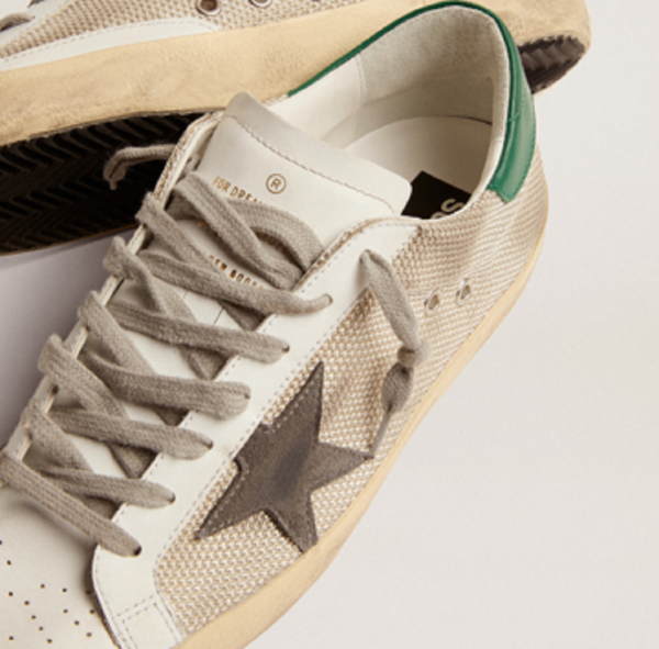 Giày Golden Goose Super-Star 'Beige Green' GMF00101-F002686-70215 - Ảnh 4