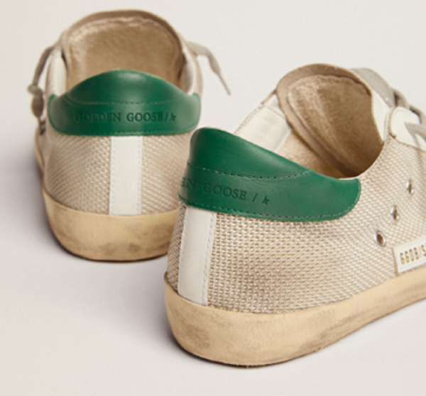 Giày Golden Goose Super-Star 'Beige Green' GMF00101-F002686-70215 - Ảnh 5