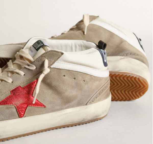 Giày Golden Goose Mid Star 'Gray' GMF00123-F003432-60371 - Ảnh 2