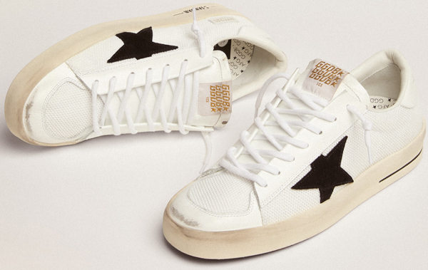Giày Golden Goose Stardan 'White Black' GMF00328-F003028-10283 - Ảnh 4