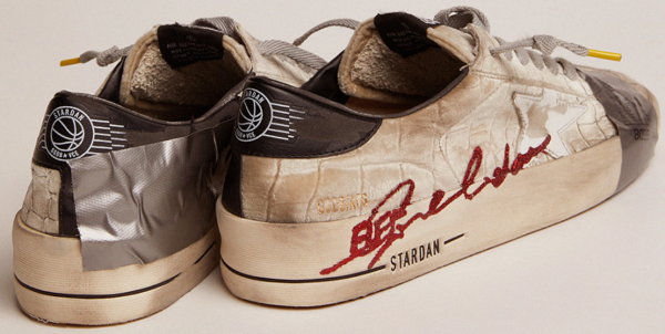 Giày Golden Goose Stardan LAB 'Beige Silver' GMF00128-F001948-81270 - Ảnh 4