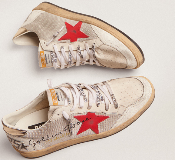 Giày Golden Goose Ball Star 'Beige' GMF00117-F002606-70214 - Ảnh 5