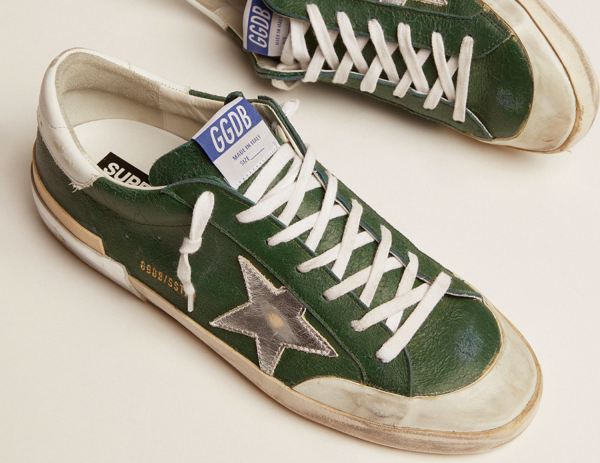 Giày Golden Goose Super-Star 'Green' GMF00107-F001788-35729 - Ảnh 5