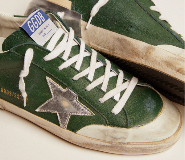 Giày Golden Goose Super-Star 'Green' GMF00107-F001788-35729 - Ảnh 4