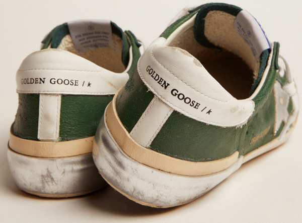 Giày Golden Goose Super-Star 'Green' GMF00107-F001788-35729 - Ảnh 3