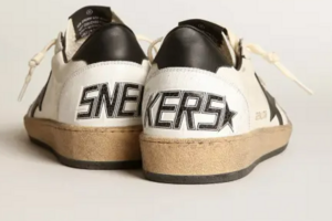 Alternative view of Giày Golden Goose Ball Star 'White Black' GMF00117-F003771-10283