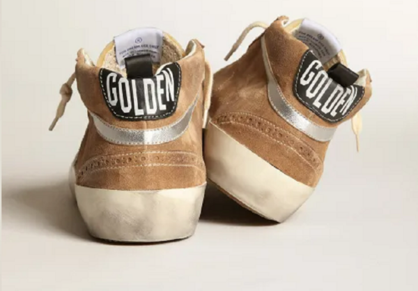 Giày Golden Goose Mid Star 'Brown' GMF00122-F003767-55510 - Ảnh 2