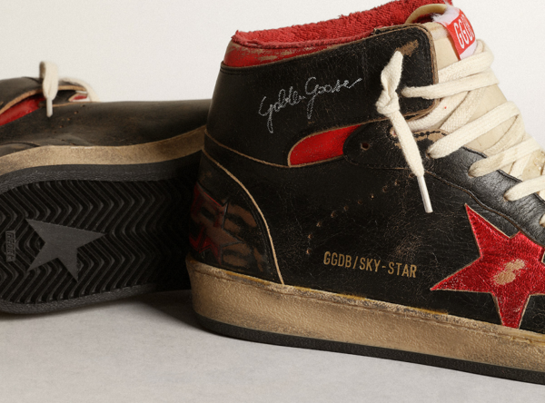 Giày Golden Goose Sky-Star 'Black Red' GMF00230-F003285-90235 - Ảnh 4