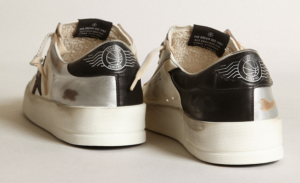 Alternative view of Giày Golden Goose Stardan 'Silver Black' GMF00128-F003447-10250