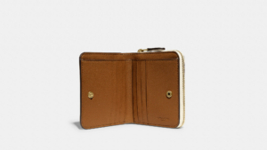 Vi Coach Billfold Floral Print 'Chalk' C6001-B4CAH