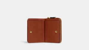 Vi Coach Billfold Signature Fox Motif 'Cocoa' C7719-B4TA7