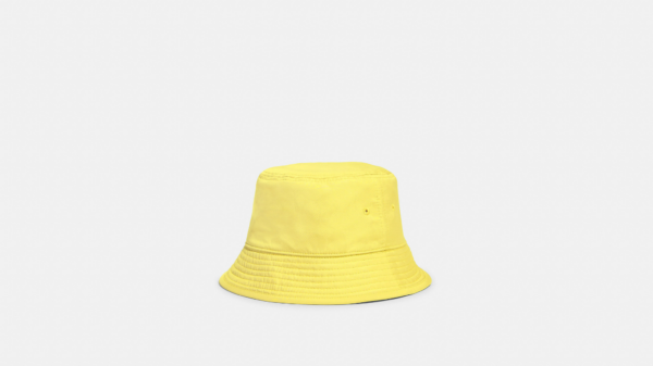 Mu Coach Reversible Signature Nylon Bucket 'Yellow' C9715