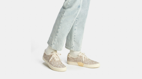 Giay Coach Citysole Skate Sneaker 'Stone Chalk' C2705